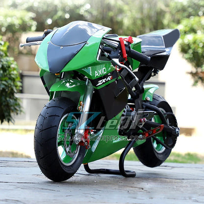 49CC 50CC 2Stroke Mini Motorcycle Small Buggy Gasoline Scooter ATV off-road Superbike Adult Vehicle Mountain Child Gas Moto Bike