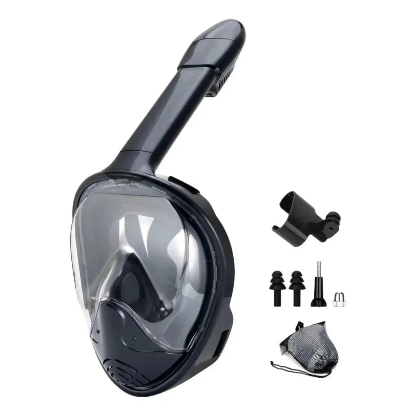 10 Generation diving mask Underwater Snorkeling Full Face Swimming Mask Diving Respirator Masks Breathing for Kids Adult