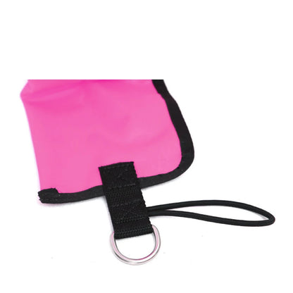 Scuba Diving Surface Marker Buoy Visibility Safety SMB with Valve Reflective Tape Floating Water Sports Equipment