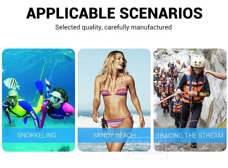 Neoprene Socks 3mm For Swimming Diving Socks Rubber Sole Sup Non-Slip Swim Socks Surf Board Socks Water Proof Socks