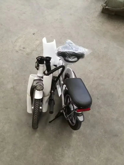 China Factory Mini Size Folding Electric Bicycle 48V 14 Inch Electric City Bike Foldable Electric Bike