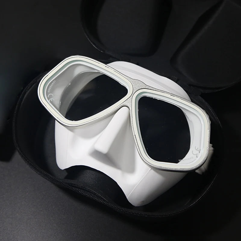 Similar Apollo's Free Diving Mask Aluminum Alloy Frame Mask Swimming Glasses 65cc Scuba diving Masks Snorkeling Wet Tube Set
