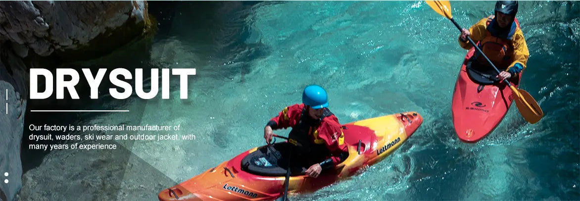 3.0 Ply Dry Suit For Kayak Waterproof Breathable Surfing Fishing Rafting Drysuit BootClothes One Pieces drysuit