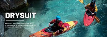 3.0 Ply Dry Suit For Kayak Waterproof Breathable Surfing Fishing Rafting Drysuit BootClothes One Pieces drysuit
