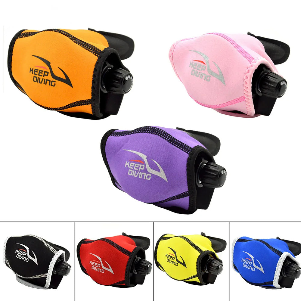 Snorkel Scuba Second Stage Head Cover Diving Regulator Universal RC-593 Secondary Head Protector Case Covers Scuba Diving Parts