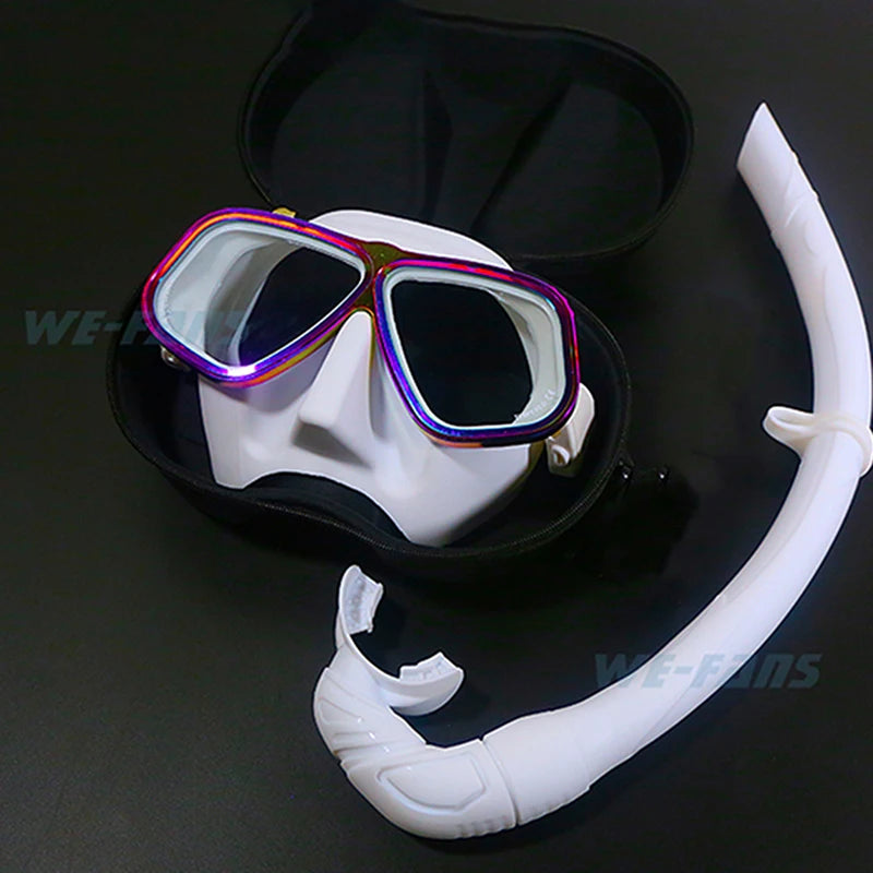 Similar Apollo's Free Diving Mask Aluminum Alloy Frame Mask Swimming Glasses 65cc Scuba diving Masks Snorkeling Wet Tube Set