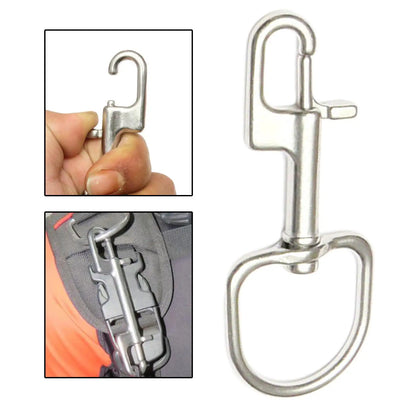 Stainless Steel Swivel Snap Hook Clip Dive Bolt Snap Hook Single Ended Hook Buckle For Scuba Diving Part Tool Accessories