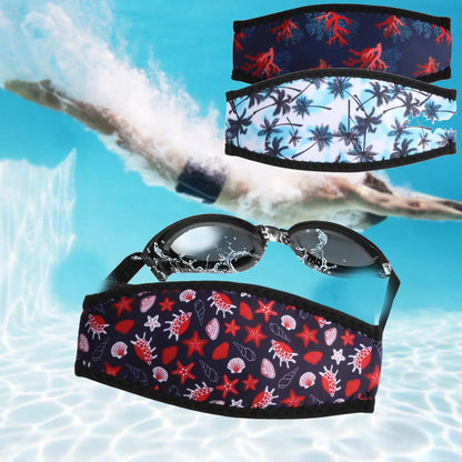Diving Strap Cover Mask Straps Snorkel Head Strap Elastic Band Mask Slap Straps Protect Long Hair Band Scuba Gear Accessories