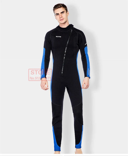3MM Neoprene Wetsuit Front Zipper Men Kite Surf Diving Suit Women Kayak Swim Scuba Diving and Snorkeling Spearfishing Wetsuits