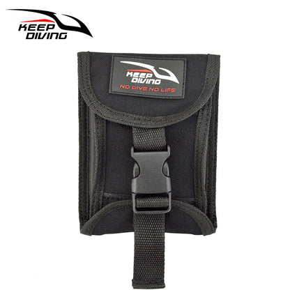 3KG/6lb of Lead Two Sides Open Up Scuba Diving Weight Holster Belt Pocket Diver Bag Replacement Pouch with Quick Release Buckle