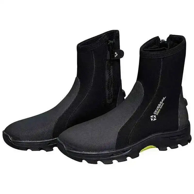 5MM Neoprene Dive Boots Surf Scuba Diving Swimming Shoes Windsurf Underwater Fishing Kitesurf Equipment Beach Shoes Snorkeling