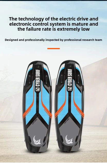 Carbon Fibre Powered Water Float Board Electric Surfboard Special Skateboard Electric Surfboard 15 KW Professional Carbon Fibre