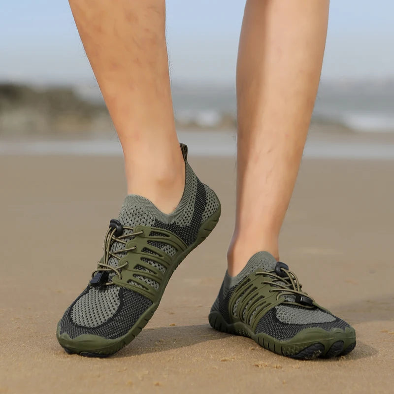Unisex Quick-drying Aqua Shoes Non-slip Drainage Beach Swimming Pool Surf Wading Diving Boating Kayaking Water Sneakers