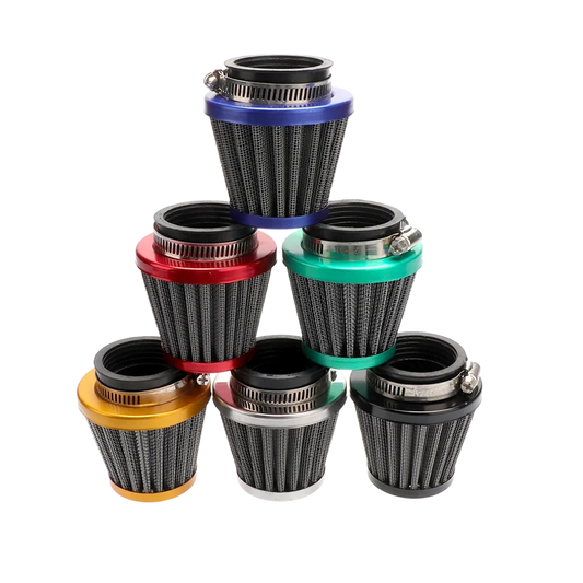 Universal 45mm 50mm 54mm 58mm Mushroom Head Motorcycle Carburetor Air Filter Cleaner Intake For ATV UTV Quad Dirt Pit Bike