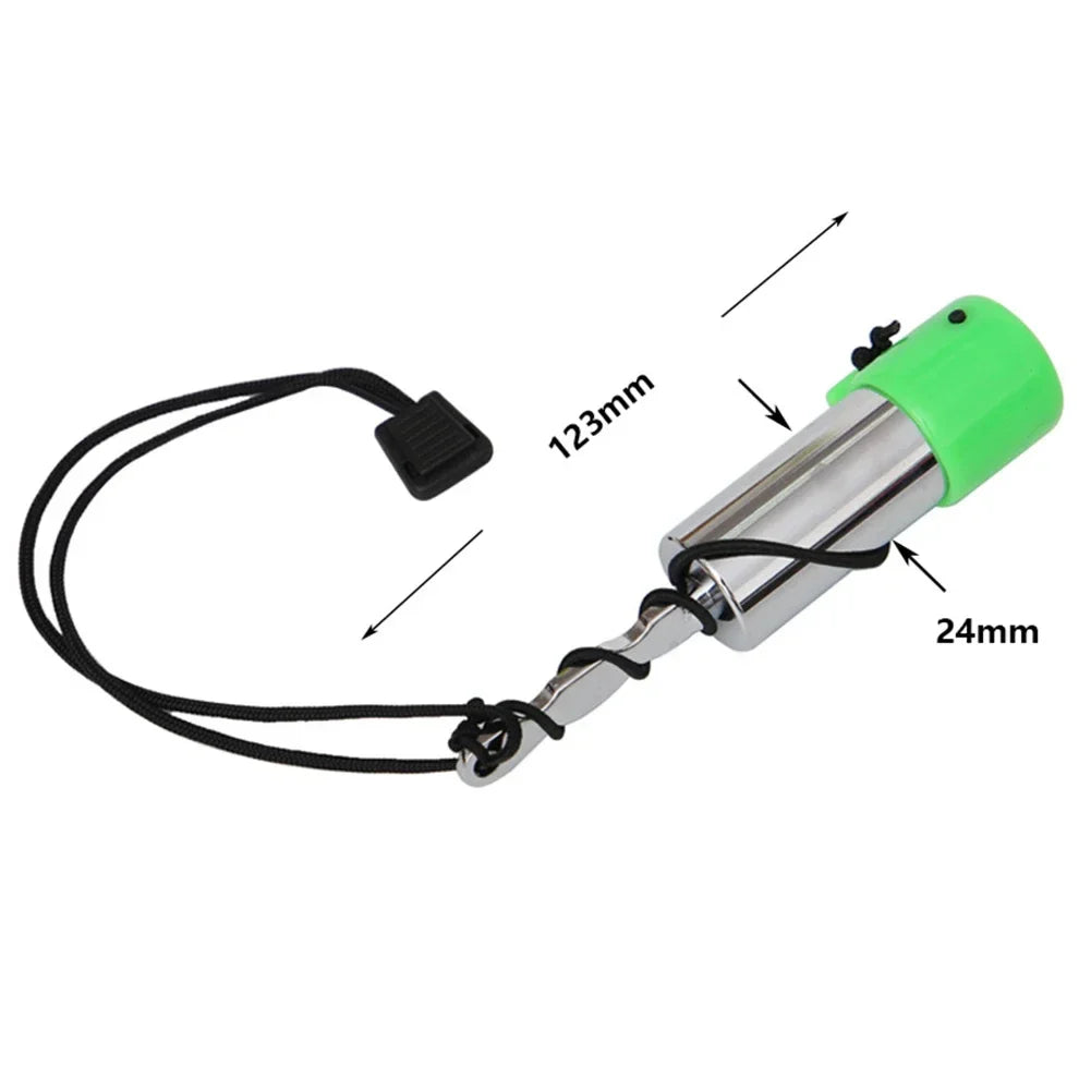 Scuba Diving Safety Tank Signal Shaker Rattle Noise Maker Stainless Steel Underwater Rattle Underwater Diver Communication Stick