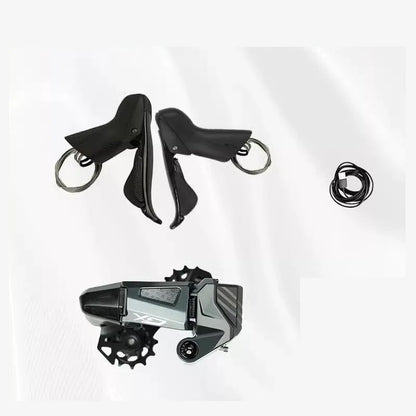 Wheeltop New GeX Gravel Bike Wireless Electronic Shifte Groupset r Single Chainring 7-13 Speed High-Tension Rear Derailleur