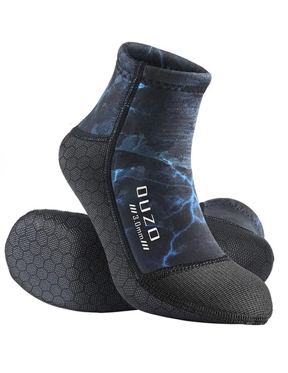 New 3mm Diving Neoprene Socks Anti Slip Warm Cold-proof Wetsuit Surfing Snorkeling Water Sports Diving Socks