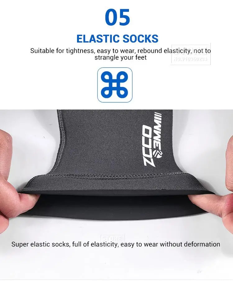 Neoprene Socks 3mm For Swimming Diving Socks Rubber Sole Sup Non-Slip Swim Socks Surf Board Socks Water Proof Socks