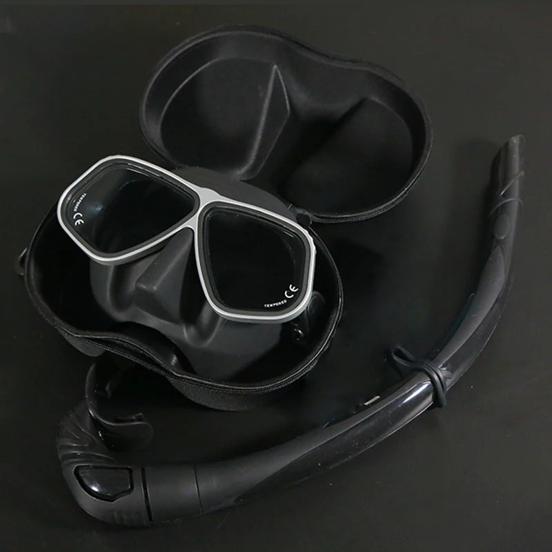 Similar Apollo's Free Diving Mask Aluminum Alloy Frame Mask Swimming Glasses 65cc Scuba diving Masks Snorkeling Wet Tube Set