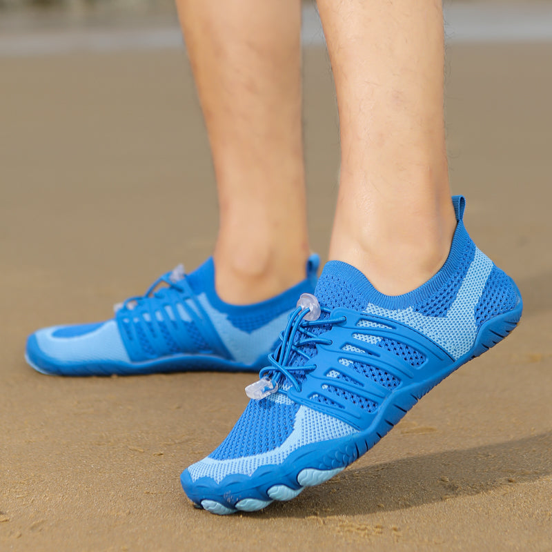 Unisex Quick-drying Aqua Shoes Non-slip Drainage Beach Swimming Pool Surf Wading Diving Boating Kayaking Water Sneakers