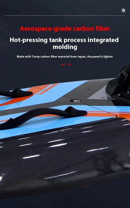 Carbon Fibre Powered Water Float Board Electric Surfboard Special Skateboard Electric Surfboard 15 KW Professional Carbon Fibre