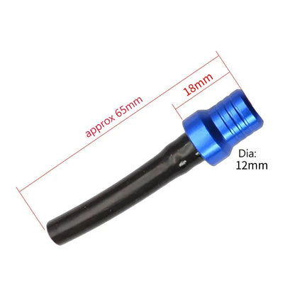 Motorcycle Gas Fuel Cap Single Way Valves Vent Breather Hoses Tubes For Motocross ATV Quad Dirt Pit Bike Fuel Tank Breather Pipe