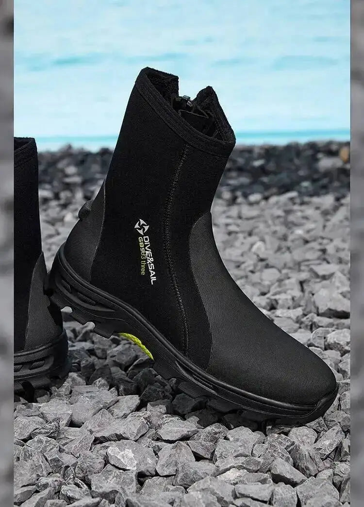 5MM Neoprene Dive Boots Surf Scuba Diving Swimming Shoes Windsurf Underwater Fishing Kitesurf Equipment Beach Shoes Snorkeling