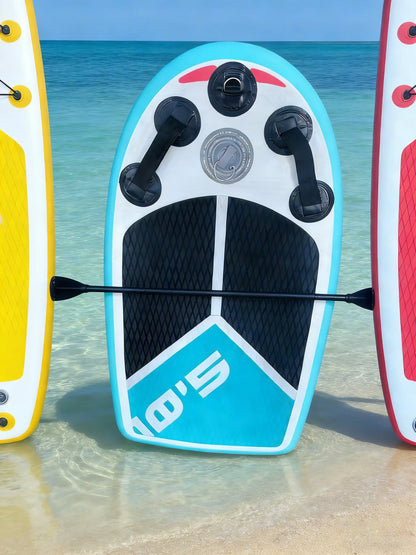 Kids Inflatable SUP Board Stand Up Paddle Board Surfboard  Non-Slip Safe Lightweight Complete Kit Pump Backpack Water Sports