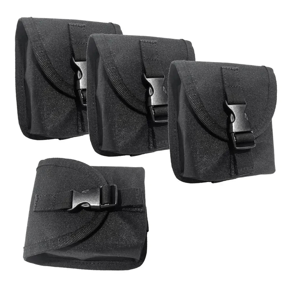 600D Nylon Scuba Diving Trim Counter Weight Pocket Pouch with Quick Release Buckles Ballast Weight Pouch for Cave Wreck Diving