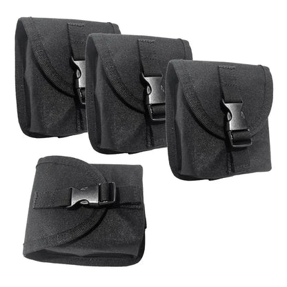 600D Nylon Scuba Diving Trim Counter Weight Pocket Pouch with Quick Release Buckles Ballast Weight Pouch for Cave Wreck Diving