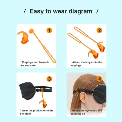 1Pair/2Pair Swim Ear Plugs Silicone Waterproof Anti-noise Pool Accessories SwimmingEarplugs Water Sports Swim Swimming Ear Plugs