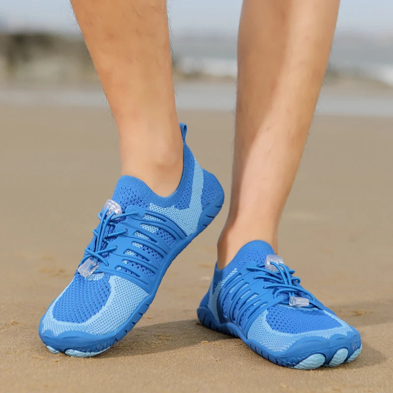 Unisex Quick-drying Aqua Shoes Non-slip Drainage Beach Swimming Pool Surf Wading Diving Boating Kayaking Water Sneakers