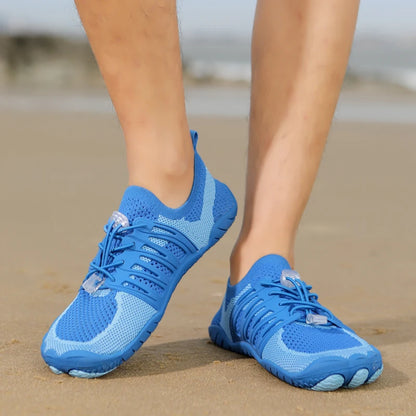 Unisex Quick-drying Aqua Shoes Non-slip Drainage Beach Swimming Pool Surf Wading Diving Boating Kayaking Water Sneakers