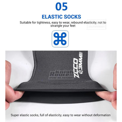 Neoprene Socks 3mm For Swimming Diving Socks Rubber Sole Sup Non-Slip Swim Socks Surf Board Socks Water Proof Socks