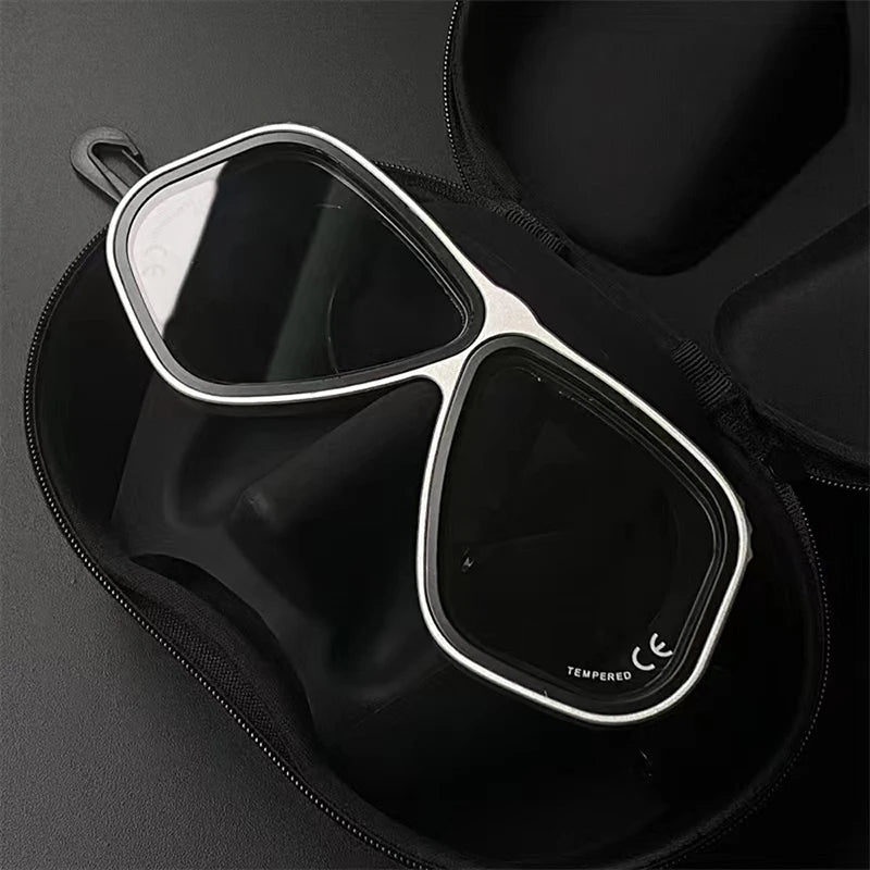 Similar Apollo's Free Diving Mask Aluminum Alloy Frame Mask Swimming Glasses 65cc Scuba diving Masks Snorkeling Wet Tube Set