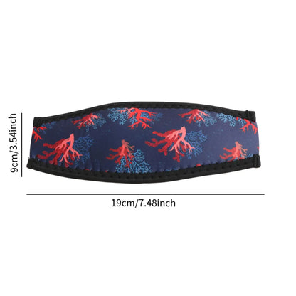 Diving Strap Cover Mask Straps Snorkel Head Strap Elastic Band Mask Slap Straps Protect Long Hair Band Scuba Gear Accessories
