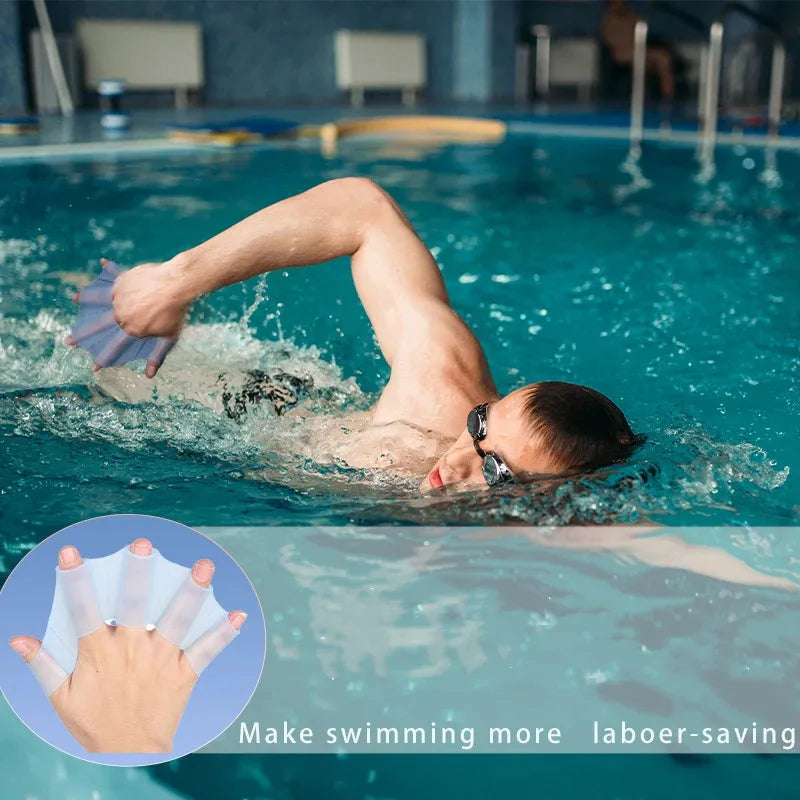 Professional Adult Freestyle Swimming Equipment For Boys, Girls, And Teenagers, With A Children'S Hand Pump Training Device