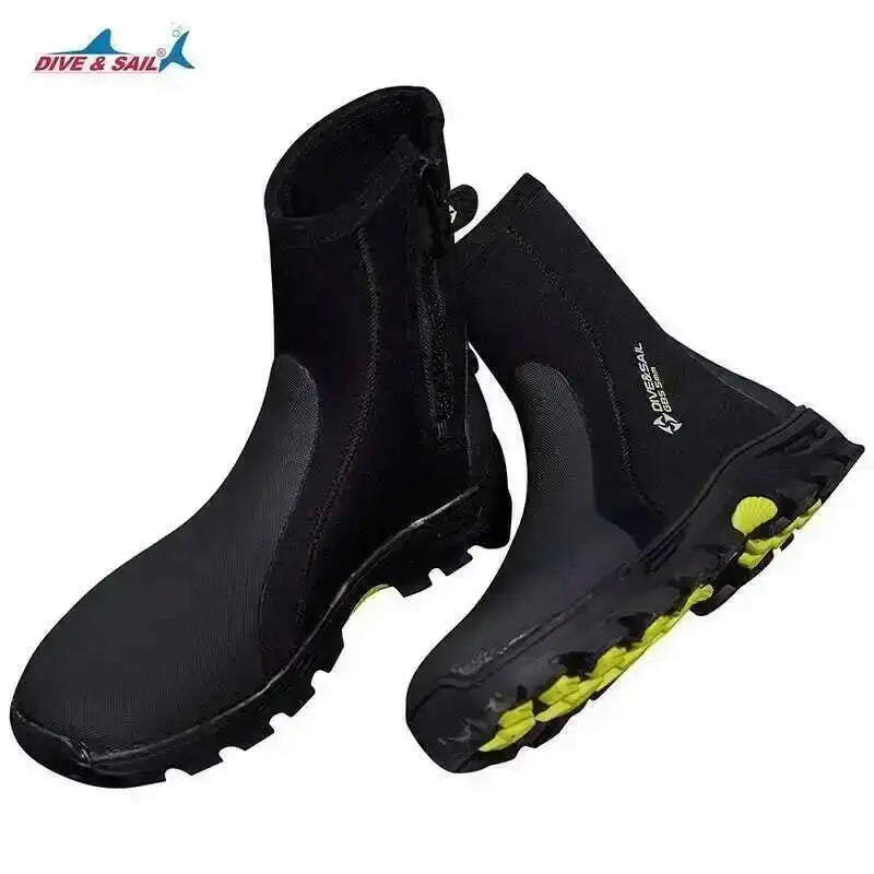 5MM Neoprene Dive Boots Surf Scuba Diving Swimming Shoes Windsurf Underwater Fishing Kitesurf Equipment Beach Shoes Snorkeling