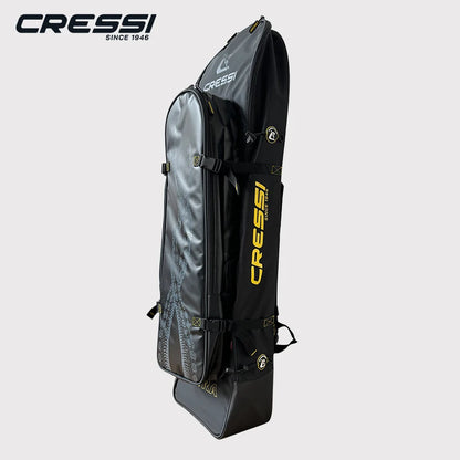 Cressi Fishing Freediving Fin Bag Backpack for Spearfishing Equipment Waterproof Scuba Long Blade Piovra