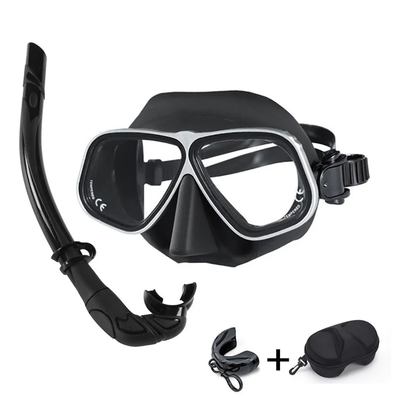 Similar Apollo's Free Diving Mask Aluminum Alloy Frame Mask Swimming Glasses 65cc Scuba diving Masks Snorkeling Wet Tube Set