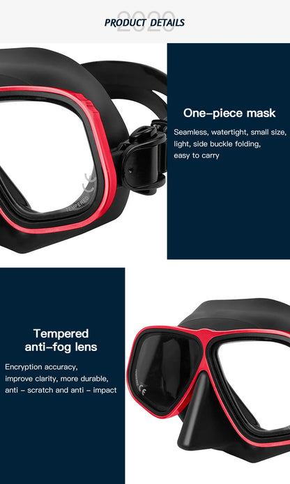 Similar Apollo's Free Diving Mask Aluminum Alloy Frame Mask Swimming Glasses 65cc Scuba diving Masks Snorkeling Wet Tube Set