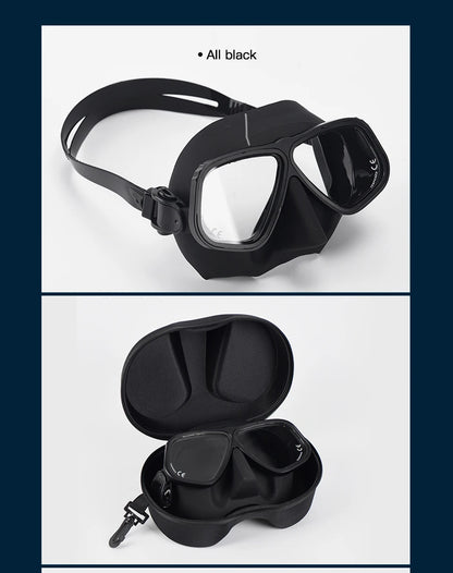 Similar Apollo's Free Diving Mask Aluminum Alloy Frame Mask Swimming Glasses 65cc Scuba diving Masks Snorkeling Wet Tube Set